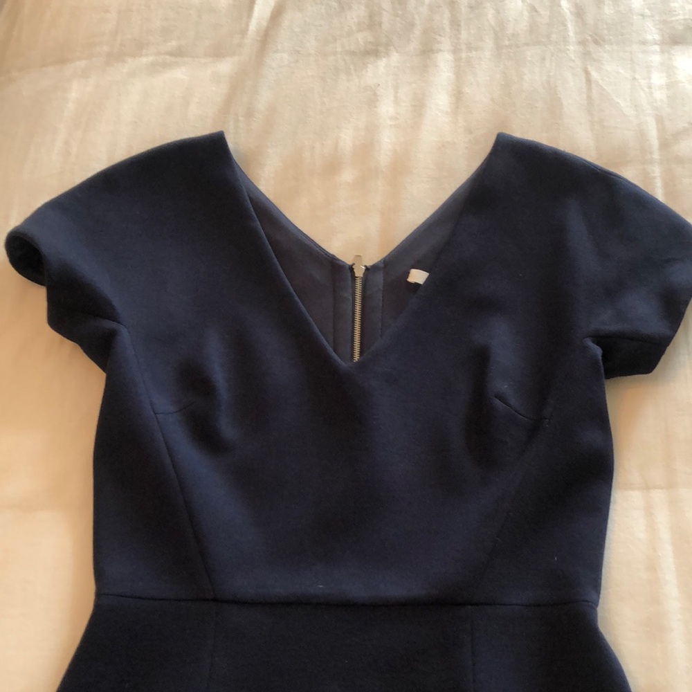 Bailey 44 navy blue cocktail dress.